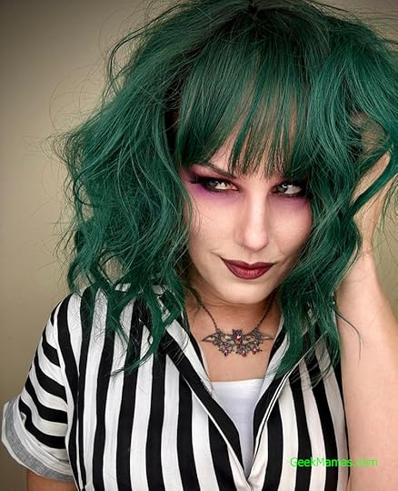 beetlejuice makeup look
