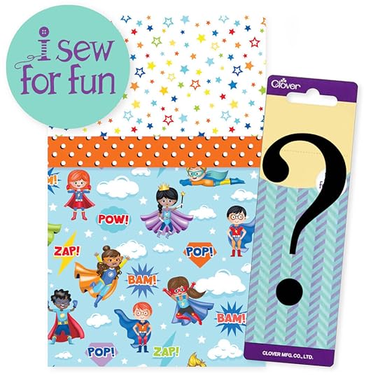 NEW! 2024 I Sew For Fun Kids' Sewing Challenge Pillowcase Project Pack – My Hero Super Heroes