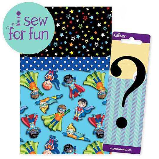 2024 I Sew For Fun Kids' Sewing Challenge Pillowcase Project Pack–My Hero Super Boy