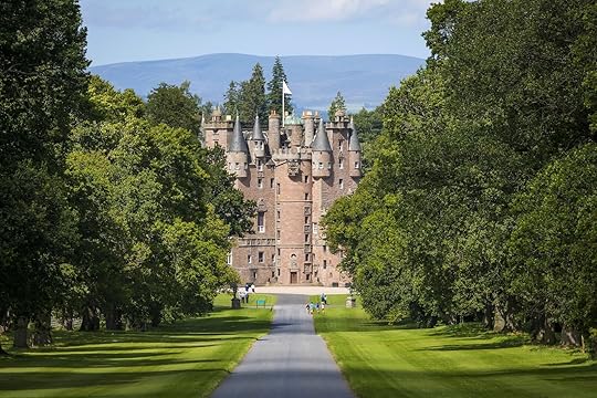 glamis castle - famous scotland castle