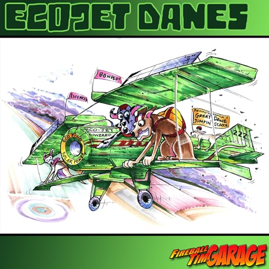 EcoJet Danes Concept Art by Fireball Tim Garage