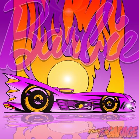 Barbie bat Concept Art by Fireball Tim Garage