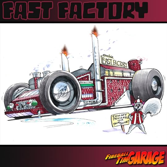 Fast Factory Concept Art by Fireball Tim Garage