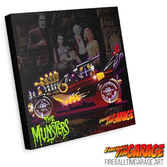 Munster Koach Concept Art by Fireball Tim Garage