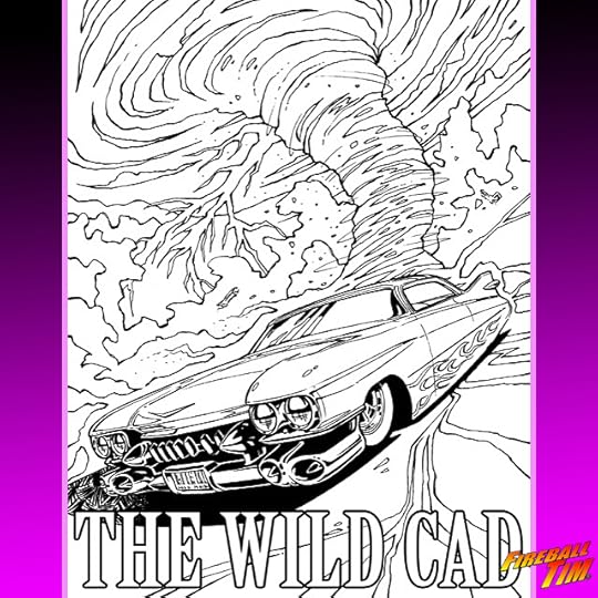cadillac concept art by fireball tim garage