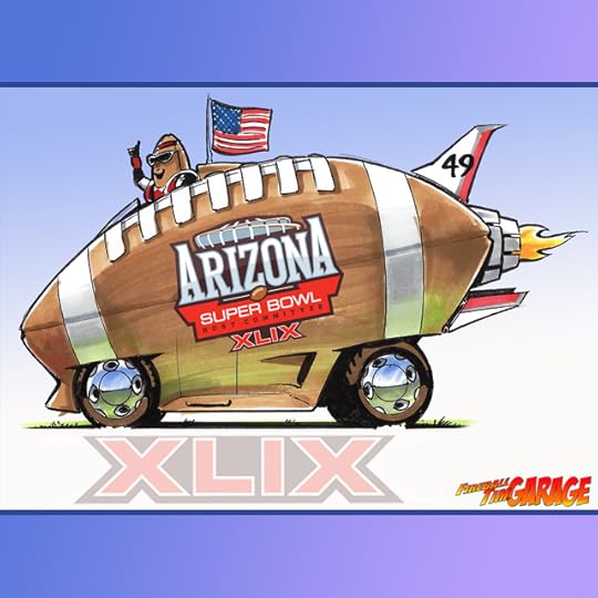 arizona superbowl concept art by fireball tim garage