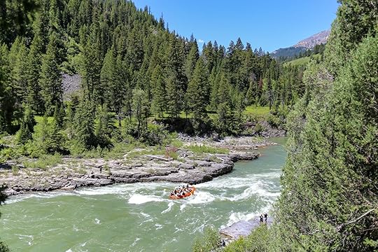 rafting on snake river