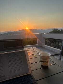 sunset | Imogen Clark August 2024 Newsletter