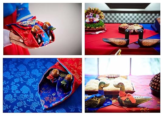 The Korean kireogi offering of a goose or duck is to show love and commitment.