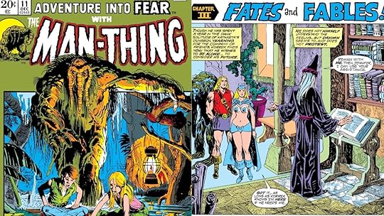 The first appearance of Jennifer Kale in Adventure into Fear #11 from 1972.
