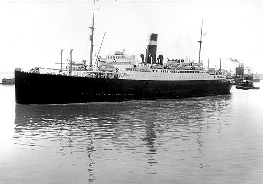SS Athenia in Montreal harbor, 1933 (Library and Archives Canada: PA-056818)