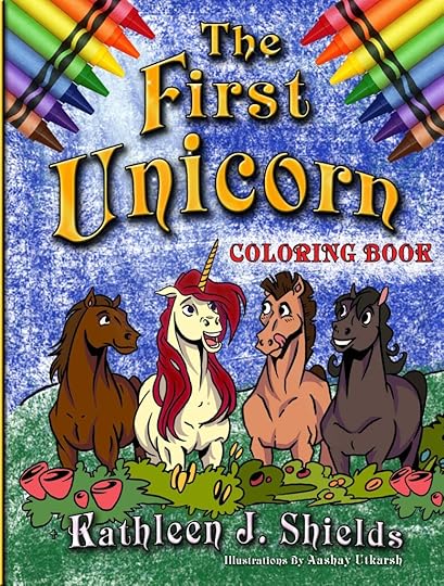 The First Unicorn Coloring Book