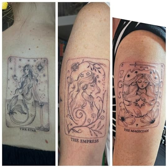 all 3 tarot cards tattoo