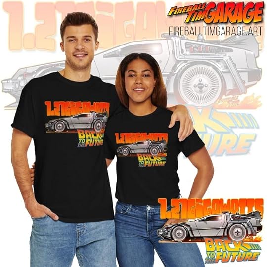 back to the Future Concept Art by Fireball Tim Garage