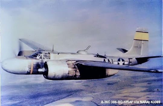 Douglas A-26C of the US 386th Bomb Group, Boxted, England, September 1944 (USAF photo: K3369)