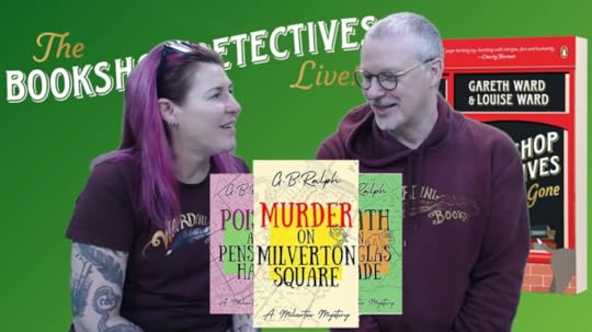 Gareth and Louise Ward, The Bookshop Detectives, talking about The Milverton Mysteries.
