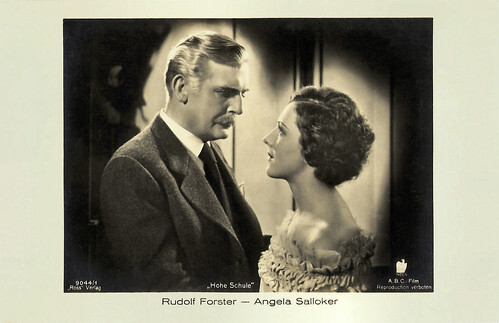 Rudolf Forster and Angela Salloker in Hohe Schule (1934)