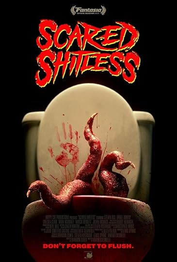 A movie poster for Scared Shitless
