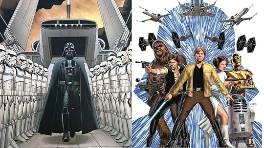 Star Wars art from Marvel's ongoing 2015 relaunch of the property.