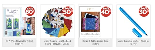 Shop our Four Bargain Buys of the Week in store at The Nancy Zieman Sewing Studio & Quilt Shop and online at ShopNZP.com.