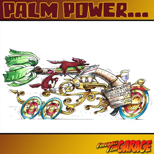 Palm Power Concept Art by Fireball Tim Garage