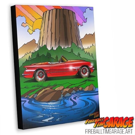 Corvette Concept Art by Fireball Tim Garage