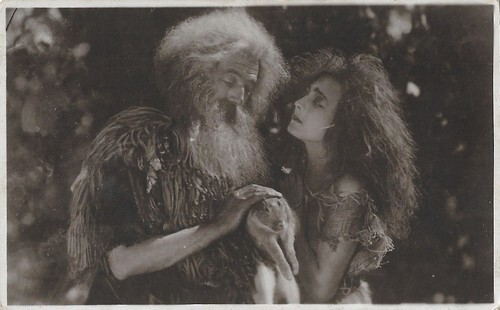 Diomira Jacobini and Alfonso Cassini in L'isola della felicita