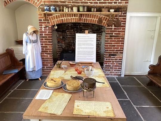 The kitchen at Jane Austen’s House Museum
