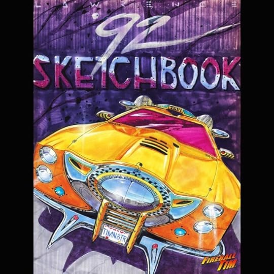 1992 Sketchbook of Fireball Tim