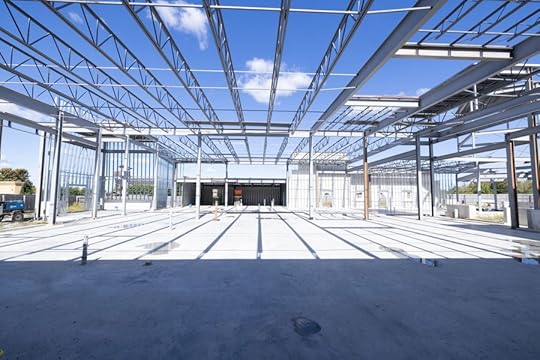 Welcome Center construction