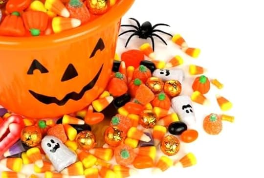 Halloween candy in a care package