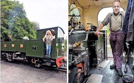 This train is Owain Glyndwr (#7 - Built in 1923) on the Vale of Rheidol Railway