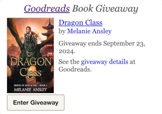 Dragon Class fantasy novel giveaway