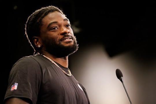 San Francisco 49ers wide receiver Brandon Aiyuk speaks during a press conference on Tuesday, Sept. 3, 2024, in Santa Clara, Calif. (Dai Sugano/Bay Area News Group)