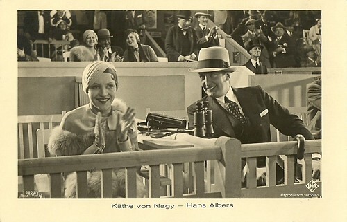 Käthe von Nagy and Hans Albers in Der Sieger (1932)