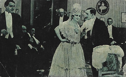Alberto Collo and Andrea Habay in La sfinge (1918)