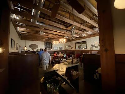 dining room at Shaw's Steakhouse & Tavern in Santa Maria, California