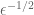 \epsilon^{-1/2}