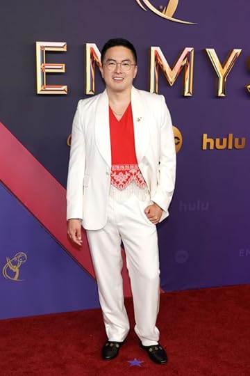 Bowen Yang attends the 76th Primetime Emmy Awards