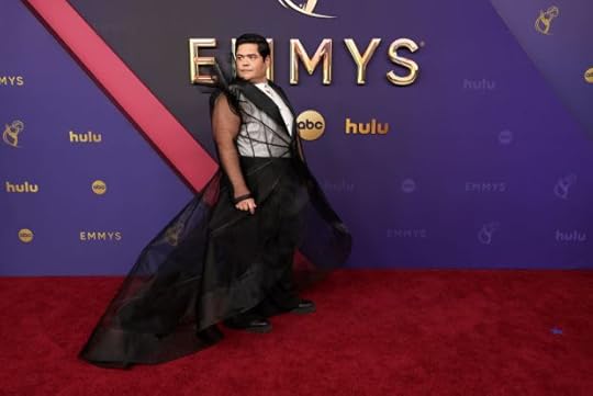 Harvey Guillén attends the 76th Primetime Emmy Awards