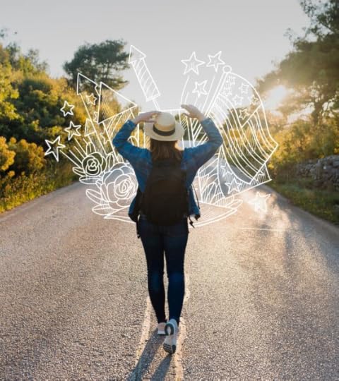 A woman on a journey