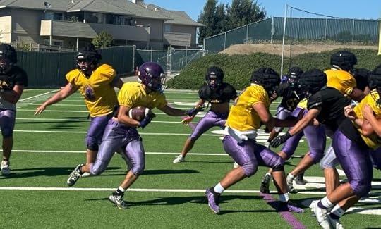 Dayven Marquez returns after an injury cut short his junior season for Salinas High. (John Devine -- Monterey Herald)