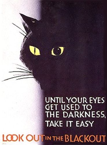 British poster, WWII