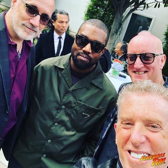 Kanye West and Fireball Tim