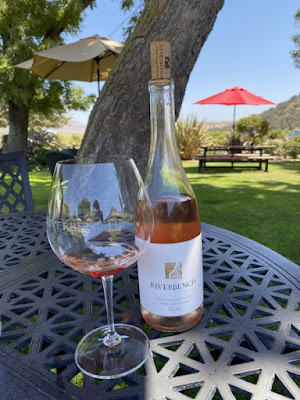 Riverbench Rose of Pinot Noir at Riverbench Vineyard & Winery in Santa Maria, California