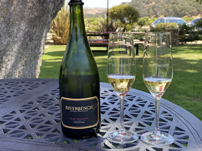 Riverbench Blanc de Blancs at Riverbench Vineyard & Winery in Santa Maria, California