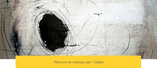 Quote on cats by Collette