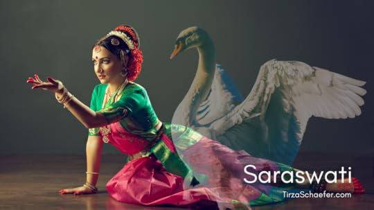 The Hindu Goddess Saraswati