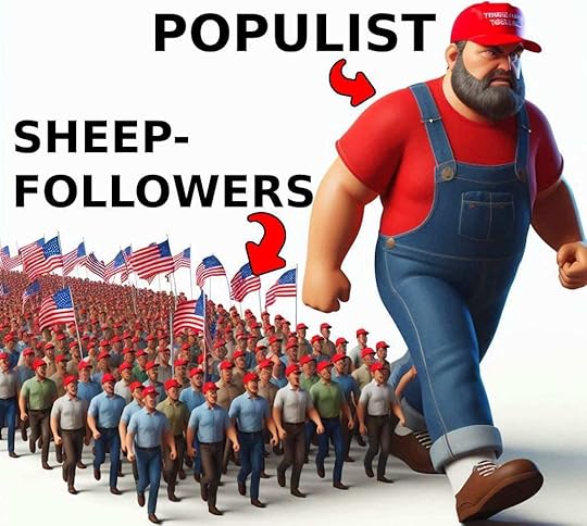 populist leader leads followers