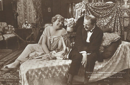 August Miehe and Anna-Lisa Lindzén in Alexander den Store (1917)